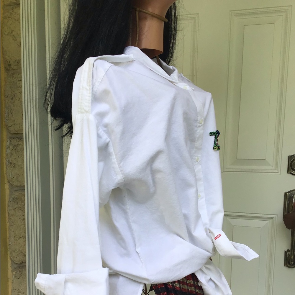 Zara basic women basic white shirt New with tag. - Picture 2 of 10